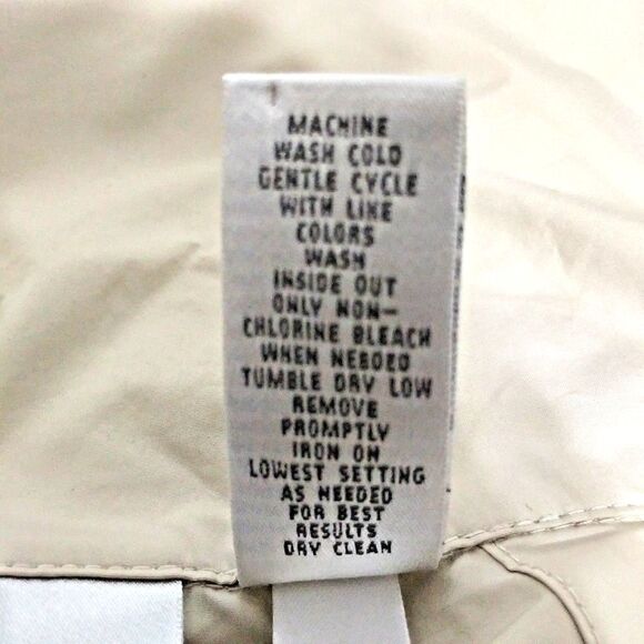 Chicos Zenergy Jacket Womens Size S Beige Lightweight Studded Shoulders - Picture 6 of 8